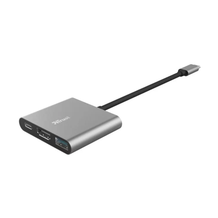 Концентратор Trust Dalyx 3-in-1 Multiport USB-C (23772) ціна 2 038грн - фотографія 2