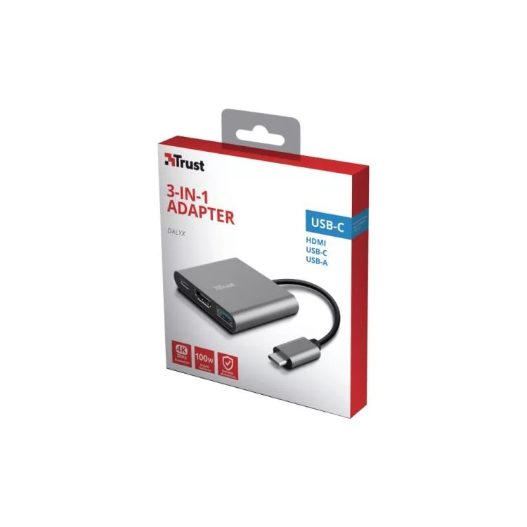 Концентратор Trust Dalyx 3-in-1 Multiport USB-C (23772) інструкція - картинка 6