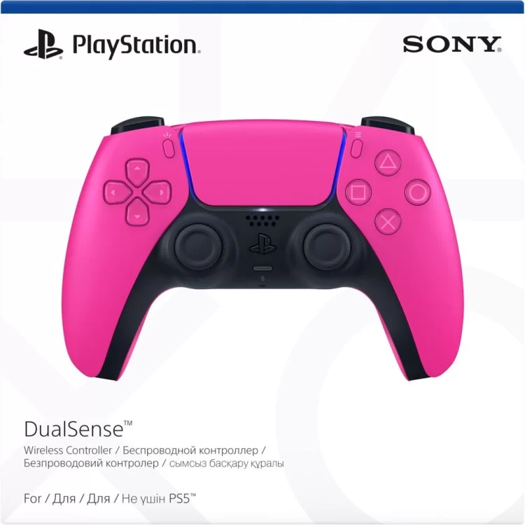 Геймпад Sony Playstation DualSense Bluetooth PS5 Nova Pink (9728795) інструкція - картинка 6