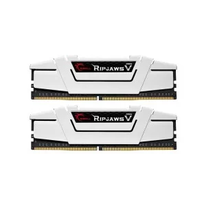 Модуль пам'яті для комп'ютера DDR4 32GB (2x16G) 3600 MHz RipjawsV White G.Skill (F4-3600C18D-32GVW)