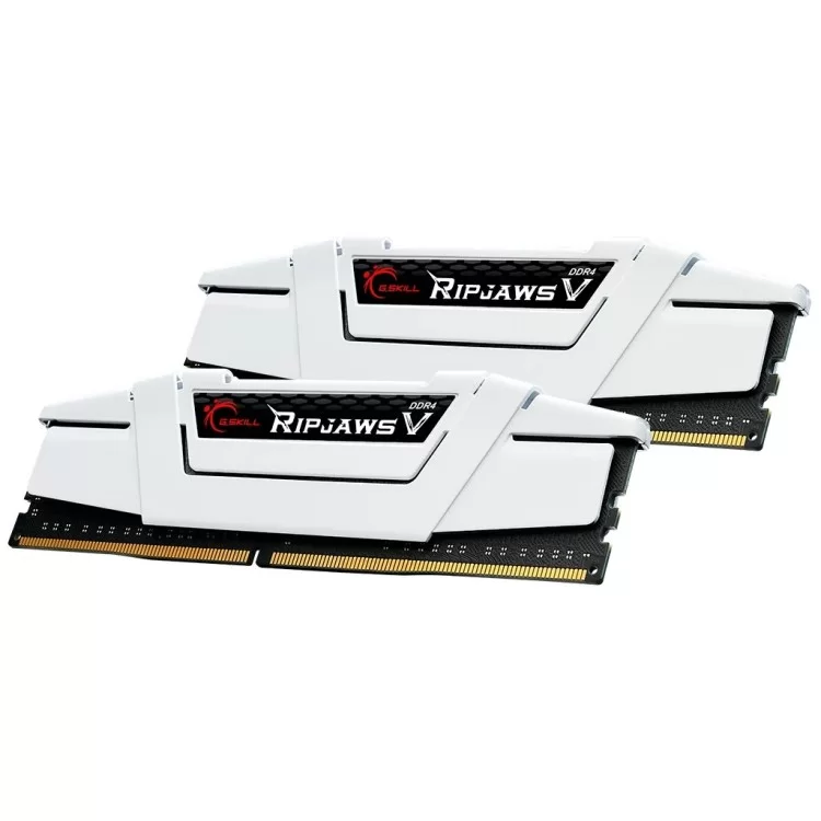 Модуль памяти для компьютера DDR4 32GB (2x16G) 3600 MHz RipjawsV White G.Skill (F4-3600C18D-32GVW) цена 5 302грн - фотография 2