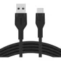 Дата кабель USB 2.0 AM to Type-C 1.0m Black Belkin (CAB008BT1MBK)