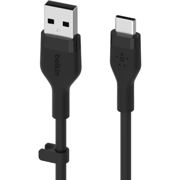 в продажу Дата кабель USB 2.0 AM to Type-C 1.0m Black Belkin (CAB008BT1MBK) - фото 3