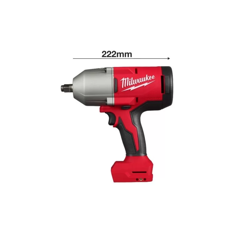 в продаже Гайковерт Milwaukee 1/2", M18 BLHIWF12-0X, 1627Нм, HD кейс (без АКБ и ЗУ) (4933492787) - фото 3