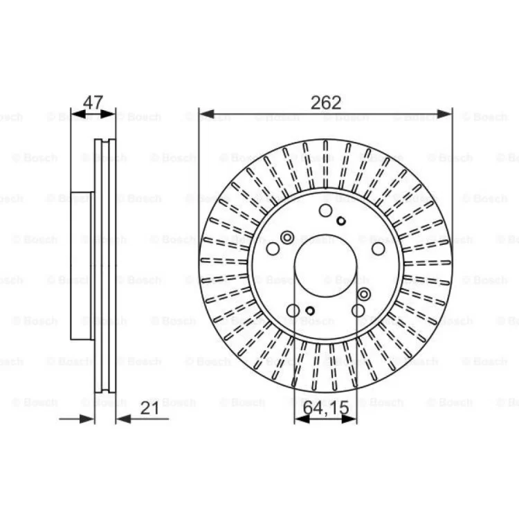 Тормозной диск Bosch 0 986 479 687 отзывы - изображение 5