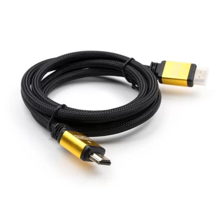 в продаже Кабель мультимедийный HDMI to HDMI 3.0 m V2.0 metal Vinga (VCPDCHDMI2VMM3BK) - фото 3