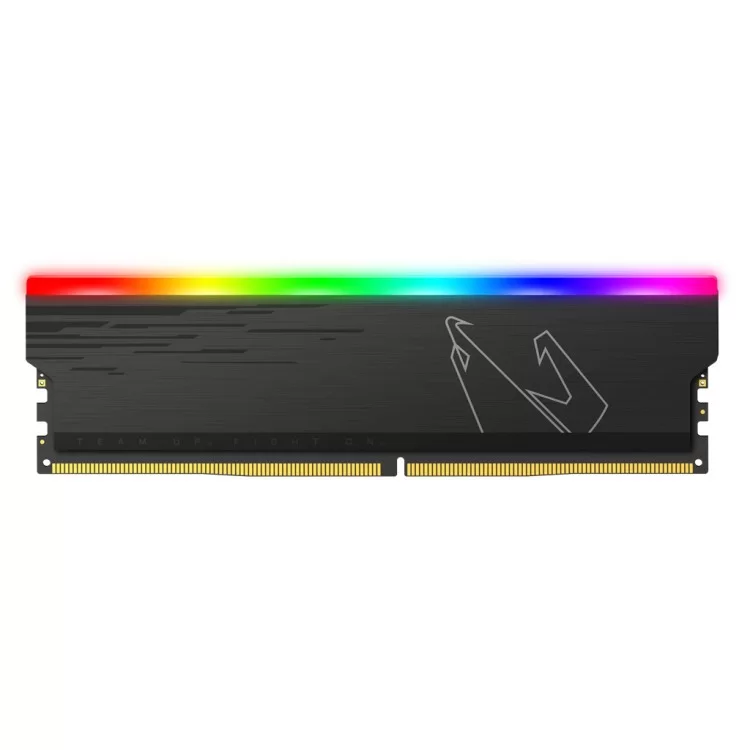 продаем Модуль памяти для компьютера DDR4 16GB (2x8GB) 3733 MHz AORUS RGB Fusion 2.0 Memory boost GIGABYTE (GP-ARS16G37D) в Украине - фото 4