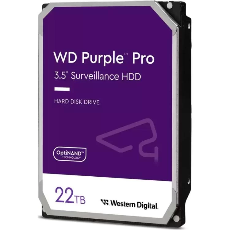 Жорсткий диск 3.5" 22TB WD (WD221PURP) ціна 48 346грн - фотографія 2