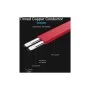 Кабель для передачи данных SATA 3.0 7pin F/F 0.5m L Red Vention (KDDRD)