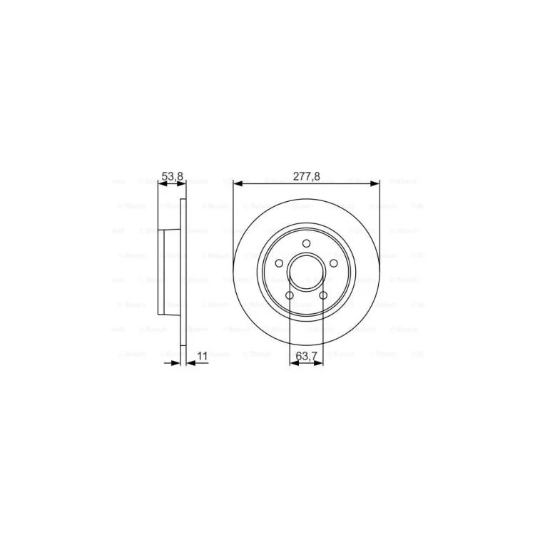 Тормозной диск Bosch 0 986 479 S51 отзывы - изображение 5