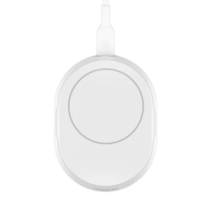 в продаже Зарядное устройство Belkin 15W Magnetic Stand Qi2 white (WIA008BTWH) - фото 3