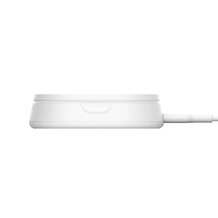 Зарядний пристрій Belkin 15W Magnetic Stand Qi2 white (WIA008BTWH) інструкція - картинка 6