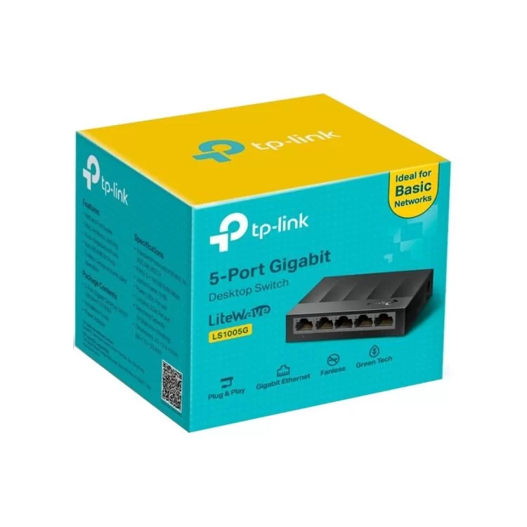 Комутатор мережевий TP-Link LS1005G ціна 846грн - фотографія 2