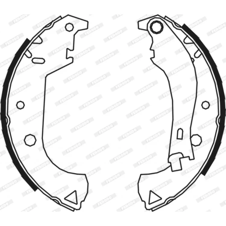 в продажу Гальмівні колодки FERODO FSB604 - фото 3