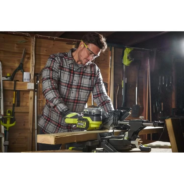 Торцовочная пила Ryobi ONE+ RMS18190-0 (без АКБ и ЗУ) (5133005502) инструкция - картинка 6