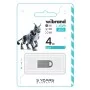 USB флеш накопитель Wibrand 4GB lynx Silver USB 2.0 (WI2.0/LY4M2S)