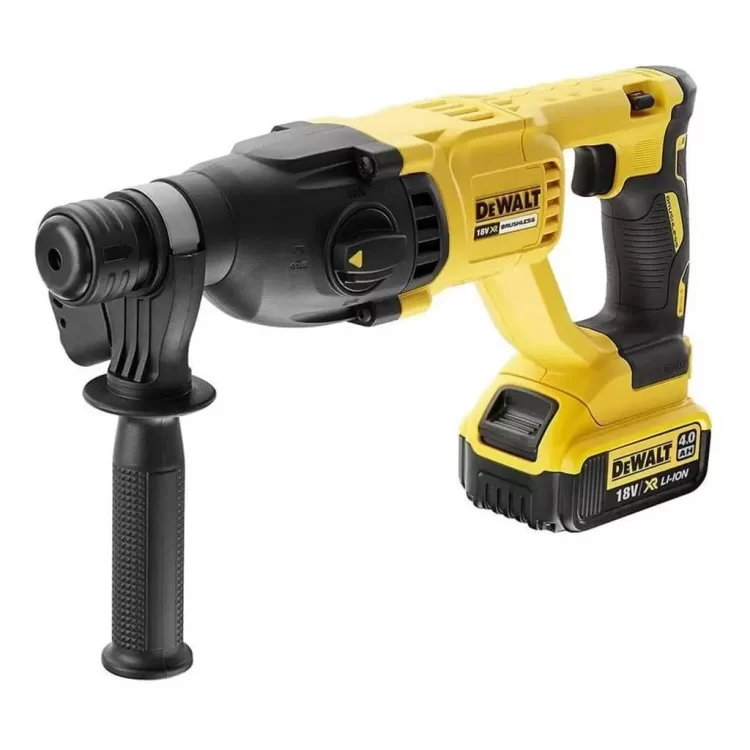 Перфоратор DeWALT бесщёточный, SDS-Plus, 18 В, 2.6 Дж, 3 реж. кейс (DCH133M1) цена 29 158грн - фотография 2