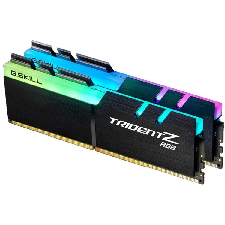 Модуль пам'яті для комп'ютера DDR4 16GB (2x8GB) 3600 MHz TridentZ RGB Black G.Skill (F4-3600C18D-16GTZR) ціна 3 806грн - фотографія 2