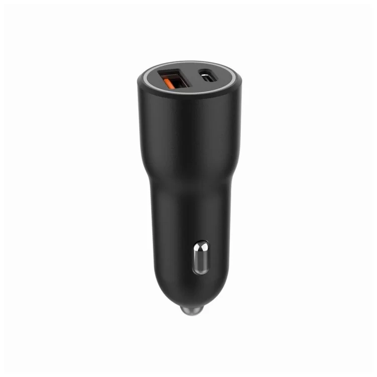 Зарядний пристрій Gembird 1xUSB-A (18W QC3.0) + 1xUSB-C (PD 20W) black (TA-UC-AC2PDQC38-CAR-01) характеристики - фотографія 7