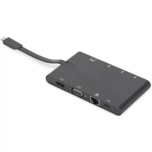 Порт-репликатор Digitus Travel USB-C, 9 Port (DA-70865)