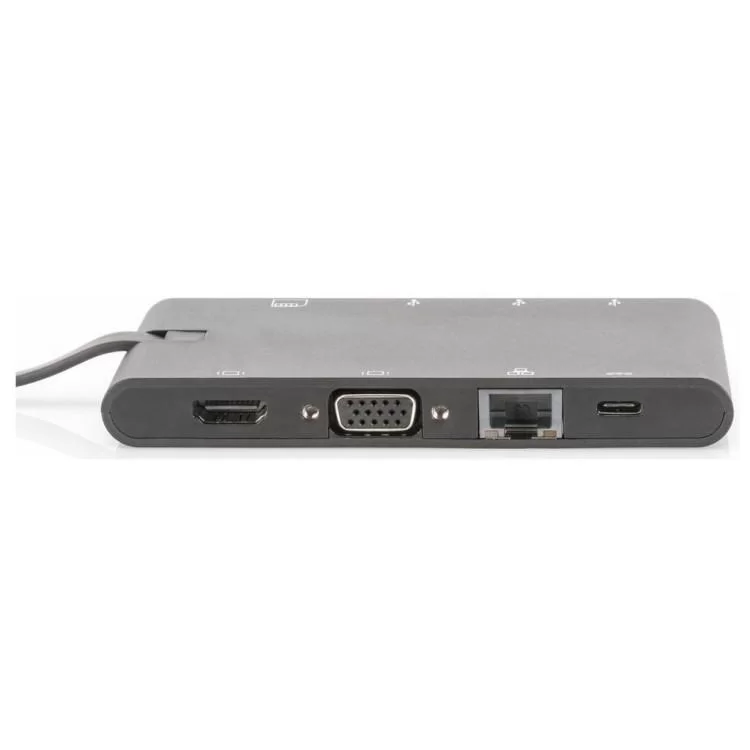 Порт-репликатор Digitus Travel USB-C, 9 Port (DA-70865) обзор - фото 8