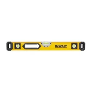 Уровень DeWALT BOX BEAM LEVELS, алюминиевый, 3 капсулы, 600 мм (DWHT0-43224)