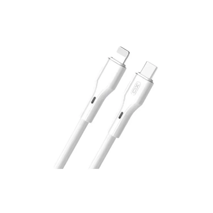 Дата кабель USB-C to Lightning 1.0m NB-Q231A 27W White XO (NB-Q231A-WH) цена 149грн - фотография 2