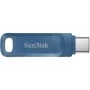 USB флеш накопичувач SanDisk 128GB Ultra Dual Drive Go Navy Blue USB 3.1 Type-C (SDDDC3-128G-G46NB)