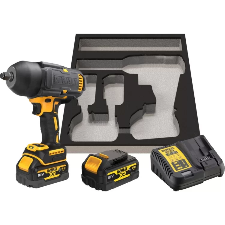 Гайковерт DeWALT 18 В XR Li-lon 2x5Ah, 1396 Нм (DCF900P2G) характеристики - фотография 7