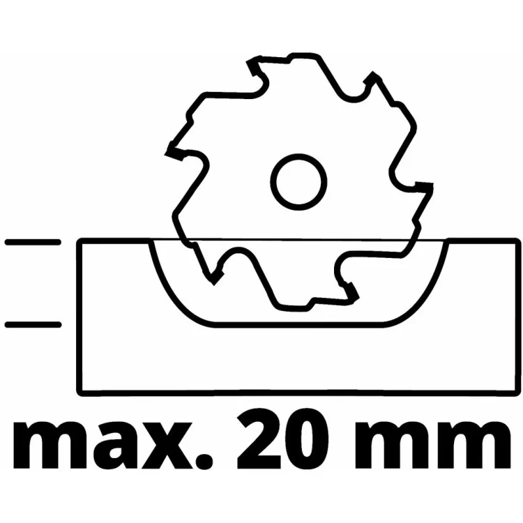 Фрезер Einhell ламельний TE-BJ 900, 900Вт, 11000об/хв, диск 100х22мм (4350640) характеристики - фотографія 7