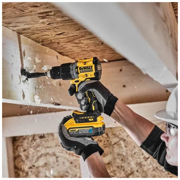 Шуруповерт DeWALT XR Li-Ion PowerStack 18 В, 2x5Ah, 90 Нм, 0-650/0-2000 об/мин, TSTAK (DCD805H2T) характеристики - фотография 7