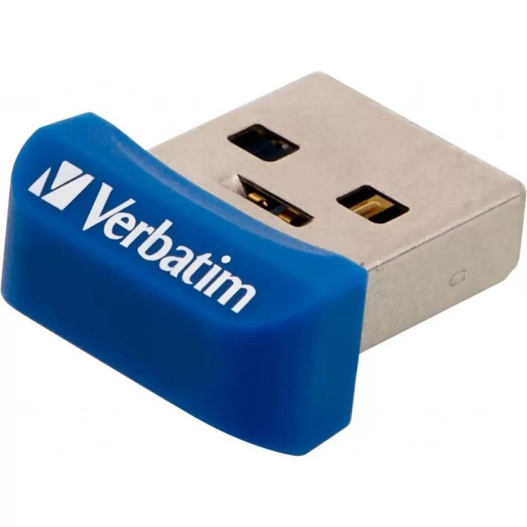 продаем USB флеш накопитель Verbatim 32GB Store 'n' Stay NANO Blue USB 3.0 (98710) в Украине - фото 4