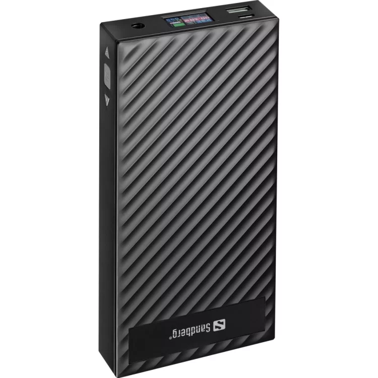 Батарея універсальна Sandberg 30000mAh PD/100W, DC/3-24V/120W, QC/3.0 (420-88) ціна 9 688грн - фотографія 2