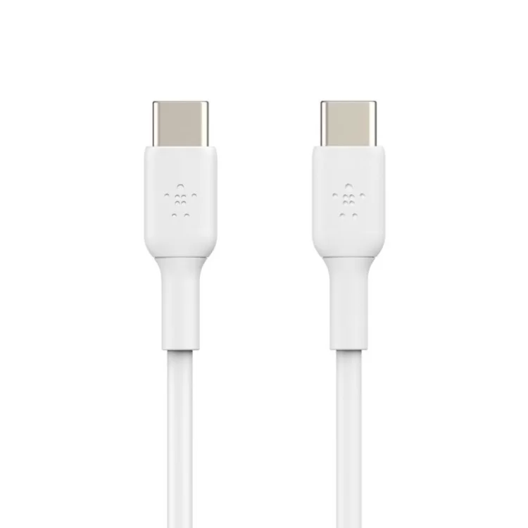 в продажу Дата кабель USB-С - USB-С, PVC, 1m, white Belkin (CAB003BT1MWH) - фото 3