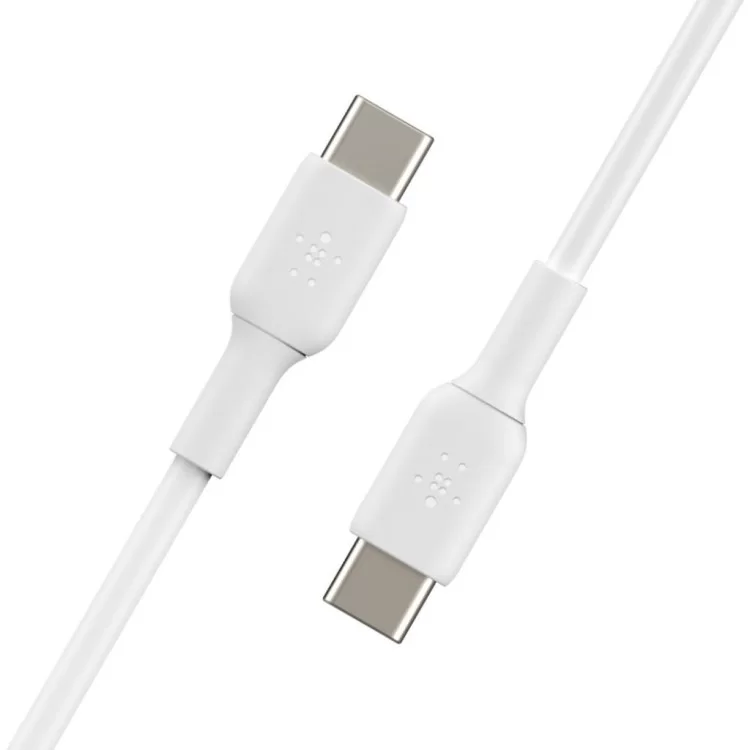 продаємо Дата кабель USB-С - USB-С, PVC, 1m, white Belkin (CAB003BT1MWH) в Україні - фото 4