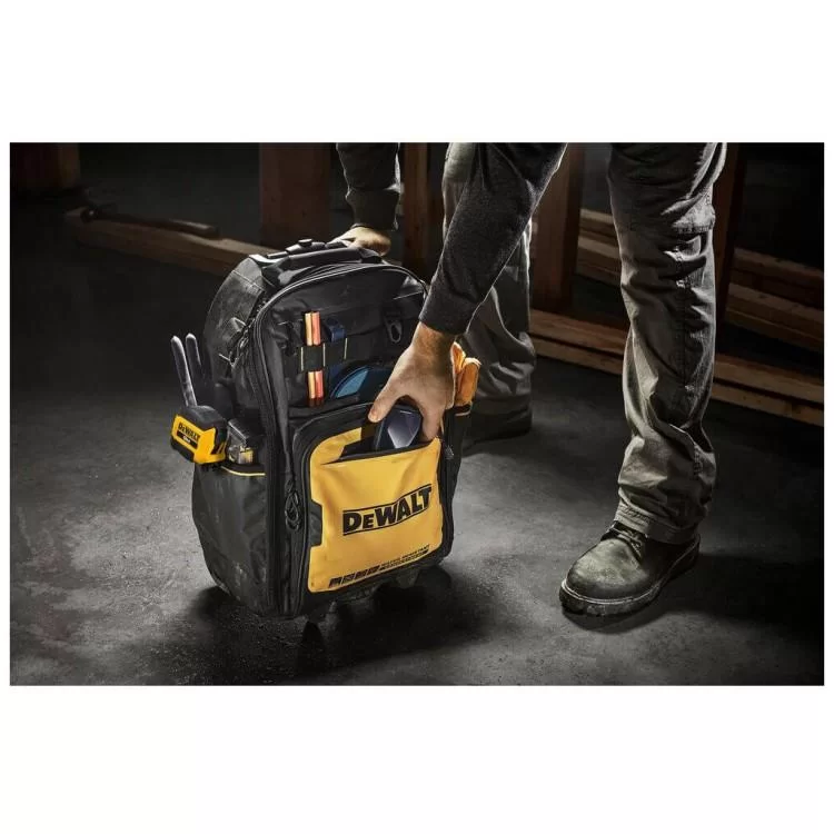 Сумка для інструмента DeWALT PRO рюкзак з колесами (DWST60101-1) огляд - фото 8