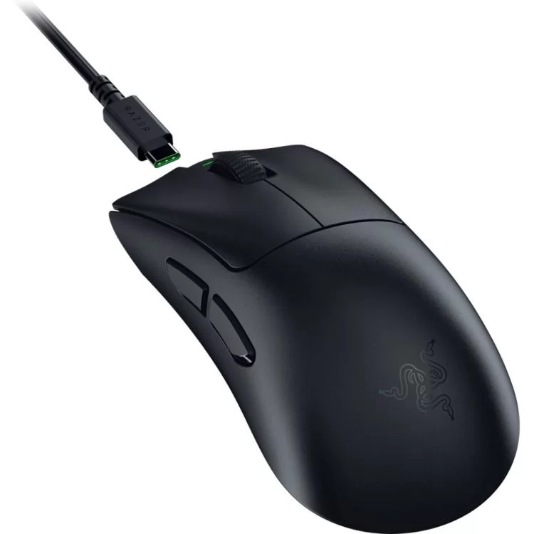 Мышка Razer DeathAdder V3 Hyperspeed Wireless Black (RZ01-05140100-R3G1) цена 8 498грн - фотография 2