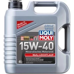 Моторное масло Liqui Moly MoS2 Leichtlauf SAE 15W-40  4л. (2631)