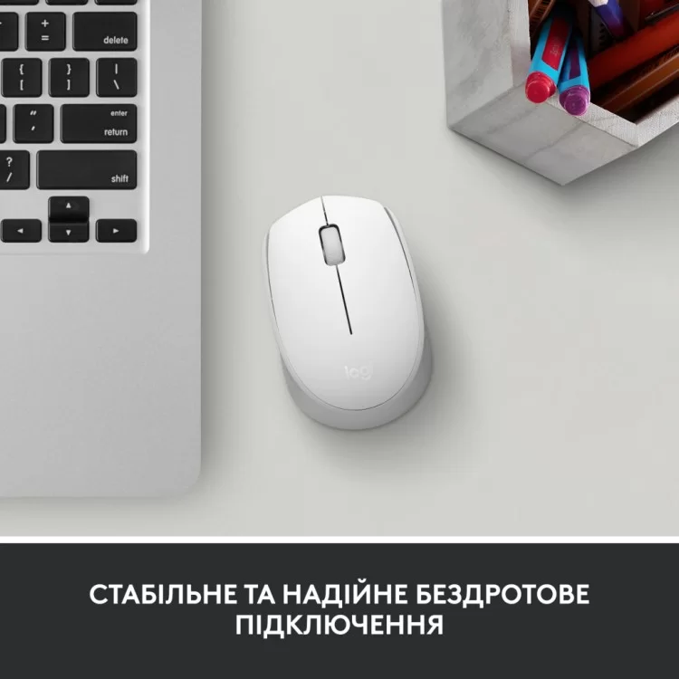 Мишка Logitech M171 White (910-006867) ціна 958грн - фотографія 2