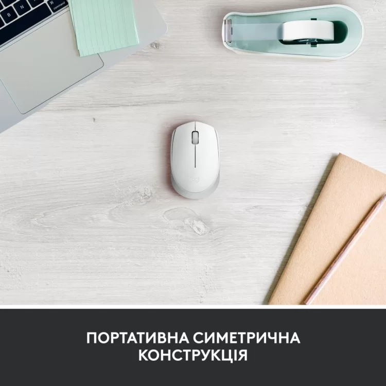 в продажу Мишка Logitech M171 White (910-006867) - фото 3