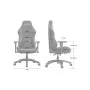 Кресло игровое Anda Seat Luna Fabric Size L Grey (AD18-44-G-F)