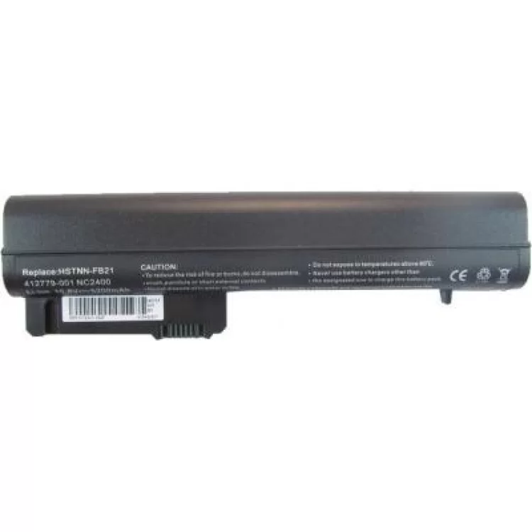 Акумулятор до ноутбука AlSoft HP Elitebook 2530p EH768AA 5200mAh 6cell 10.8V Li-ion (A41117)