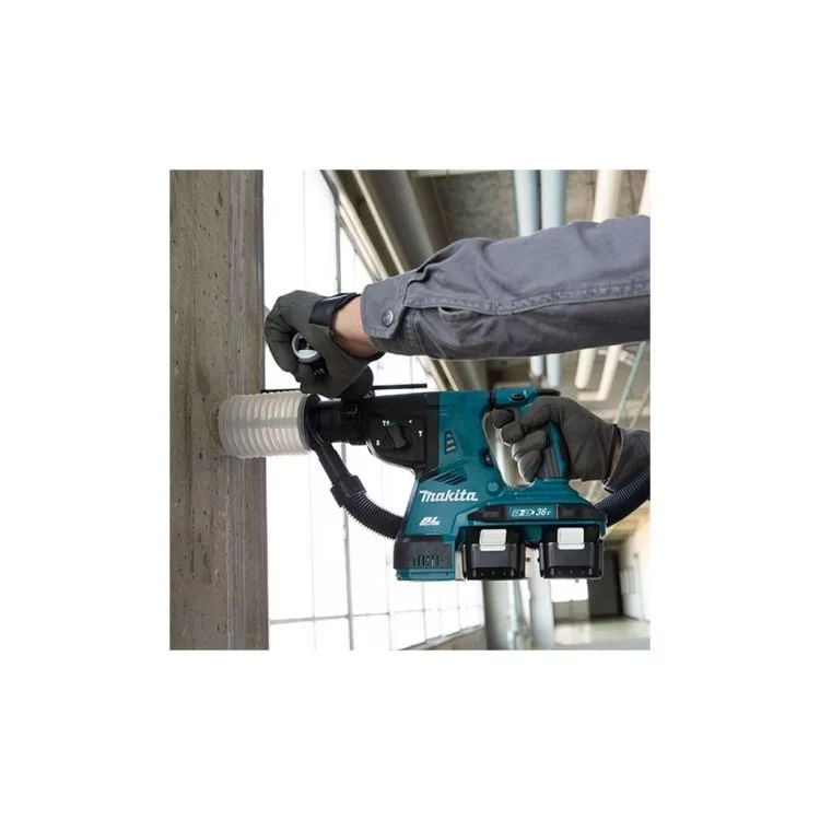Перфоратор Makita DHR280Z SDS-PLUS LXT, 18В+18В (без АКБ та ЗП) (DHR280Z) - фотографія 2