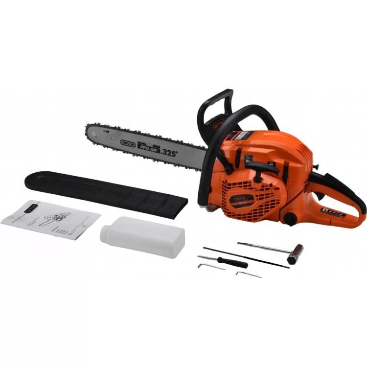 Ланцюгова пила GTM бензинова CN58D 2,4кВт/3,3к.с. 18"/45см 0,325" (CN58D) - фотографія 2