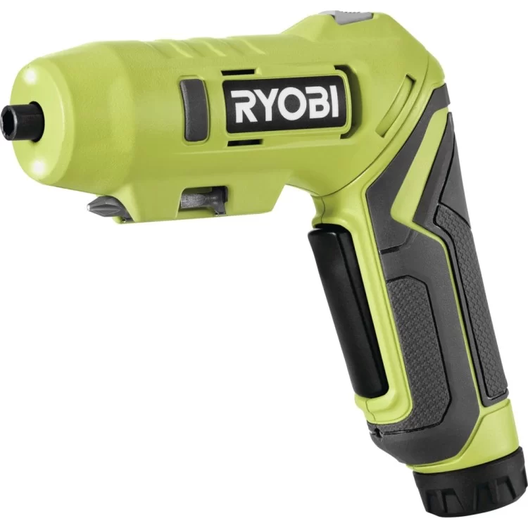 Отвертка аккумуляторная Ryobi RSDP4-120G 4В, USB, Lithium, 1х2Ah, 5Нм, 200об/мин, поворотная ручка (5133005958) цена 3 993грн - фотография 2