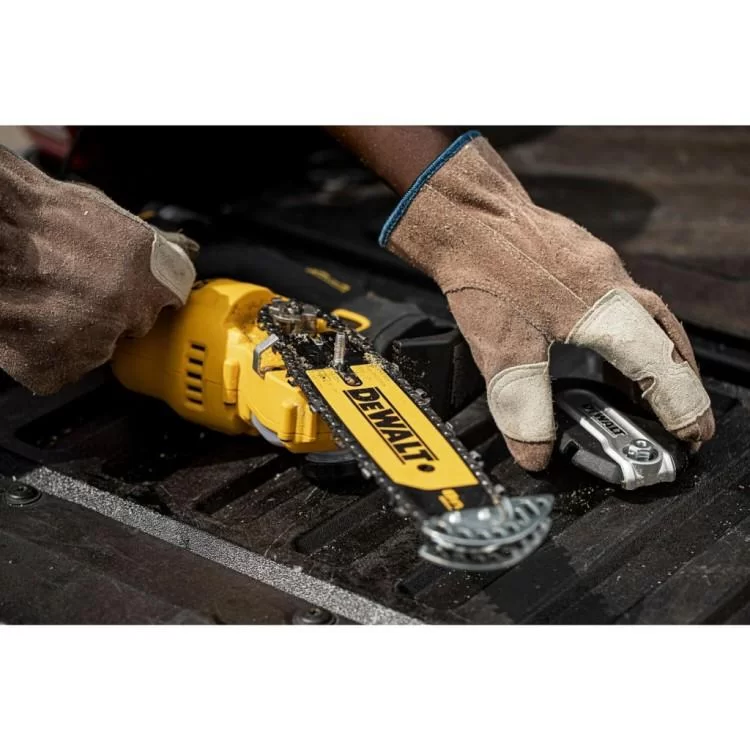 Ланцюгова пила DeWALT міні, 18 XR Li-ion 5Ah, безщіткова, шина 20 см (DCMPS520P1) інструкція - картинка 6