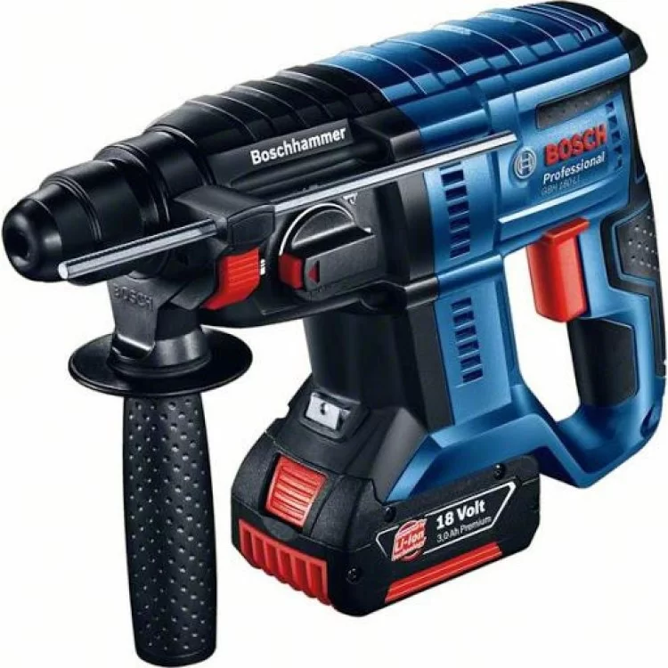 Перфоратор Bosch Professional GBH 180-LI, 1x4.0 Ач (0.611.911.122)