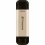 USB флеш накопитель Transcend 256GB JetFlash 930 Gold-Black USB 3.2/Type-C (TS256GJF930C)