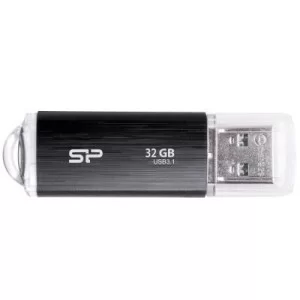 USB флеш накопичувач Silicon Power 32GB Blaze B02 Black USB 3.0 (SP032GBUF3B02V1K)