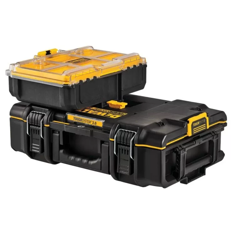 Ящик для інструментів DeWALT TOUGHSYSTEM 2.0 1/2, 261х385х124 мм (DWST83392-1) - фото 9